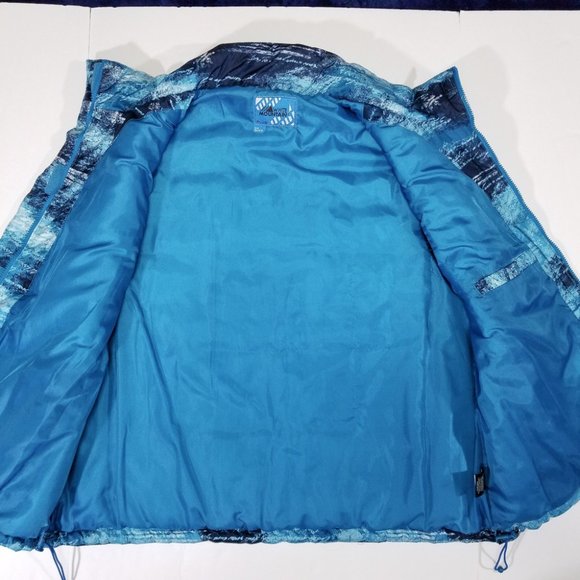 White Mountain Blue All-Over-Print Outdoor Vest - Picture 7 of 11